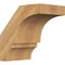 Ekena Millwork 4"W x 6"D x 6"H Balboa Rough Sawn Knee Brace, Western Red Cedar BRC04X06X06BOA00RWR - alternate 1